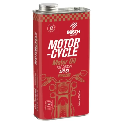 روغن موتور سيكلت بوش مدل لاکچری 20W50 SL