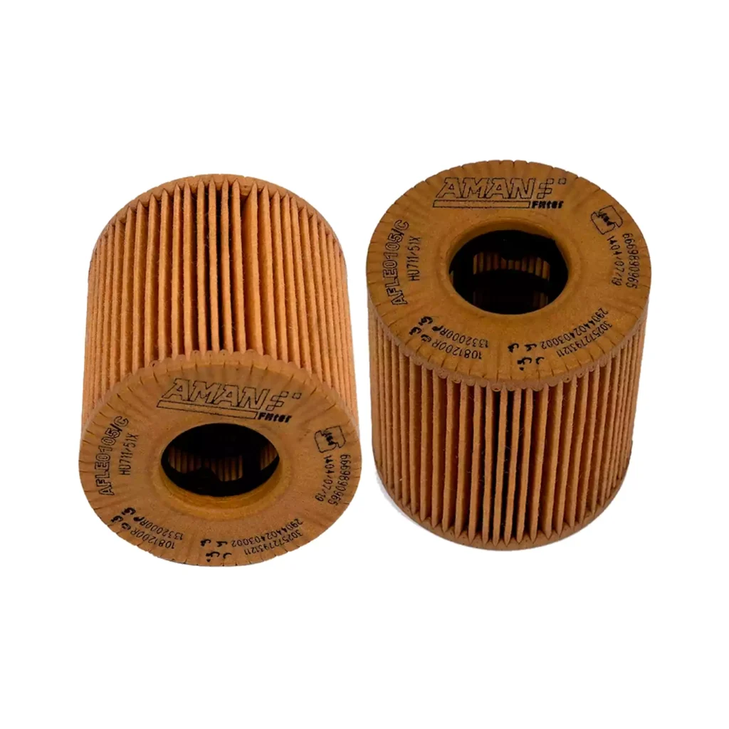 فيلتر روغن خودرو امان مدل AFLE0105/C پایه کوتاه مناسب پژو