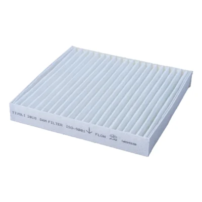 فیلتر کابین خودرو دم مدل 68112-35000 الیاف توری دار مناسب تیولی