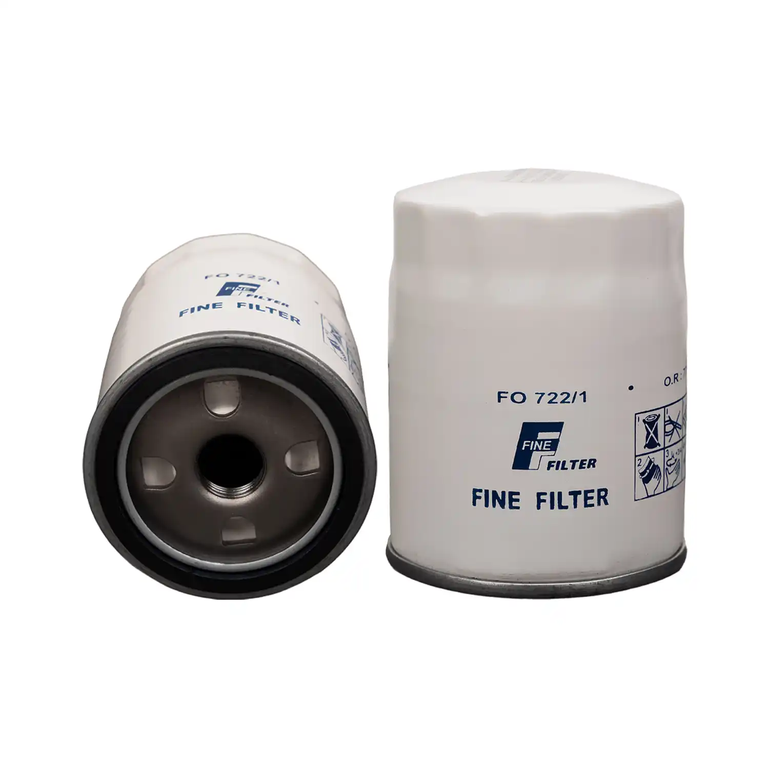 fo722-1 فیلتر روغن خودرو فاین مدل FO722/1 مناسب فیدیلیتی - Image 1