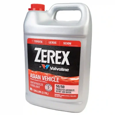 ضدیخ خودرو والوالین مدل ZEREX ASIAN VEHICLE حجم 4 کوارت