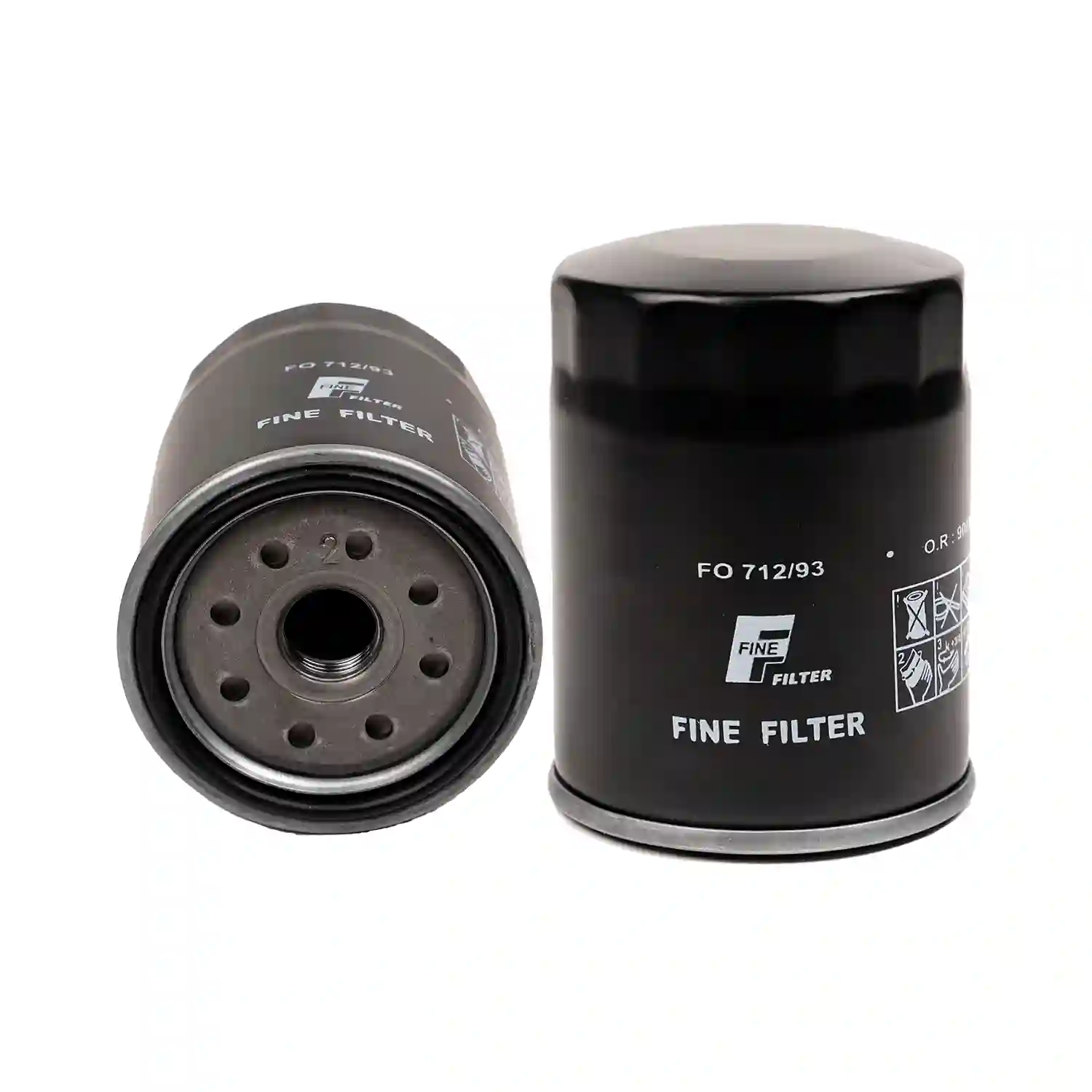 fo712/93 فیلتر روغن خودرو فاین مدل FO712/93 مناسب تویوتا